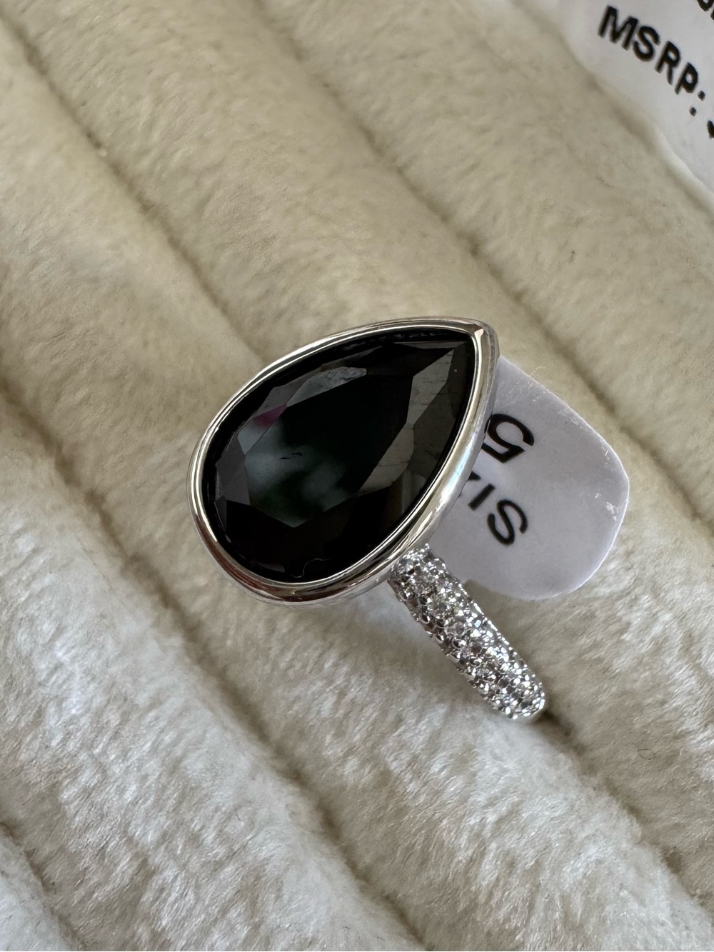 We Run The World - Onyz on Rhodium with CZ Pave